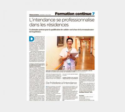 L'intendance dans les résidences